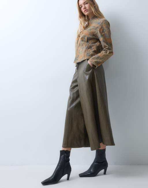 ASOS DESIGN Rumi bottines à talons noires sans doublure en cuir véritable, 2 de 5