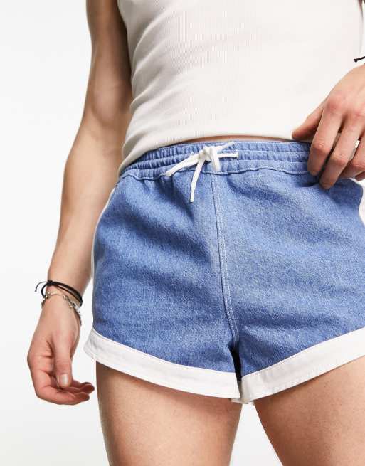 Asos womens store denim shorts