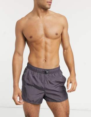 super short swim trunks