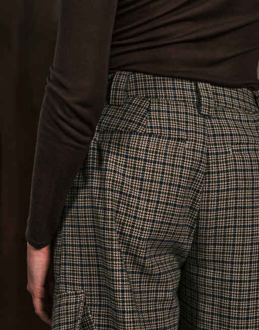 ASOS DESIGN – Rutiga cargobyxor, del av set , 5 av 5