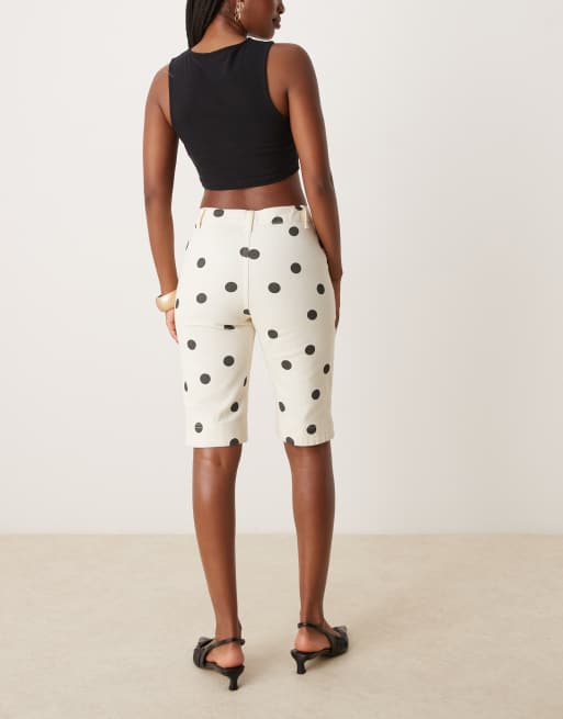 ASOS DESIGN – Rybaczki jeansowe w małe groszki, 3 z 5