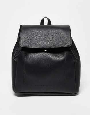 ASOS DESIGN - Sac à dos minimaliste souple - Noir