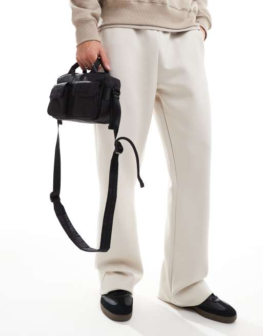 ASOS DESIGN - Sac bandoulière en nylon avec poignées supérieures et poches cargo, 3 de 4