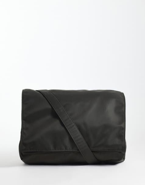 ASOS DESIGN - Sac bandoulière matelassé - Marron - view 1