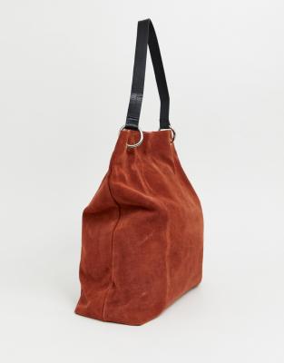 sac cabas en daim