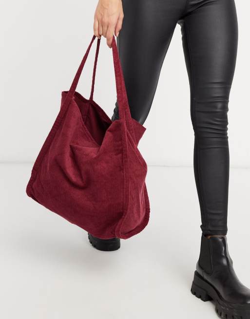 Sac cabas 2025 bordeaux femme