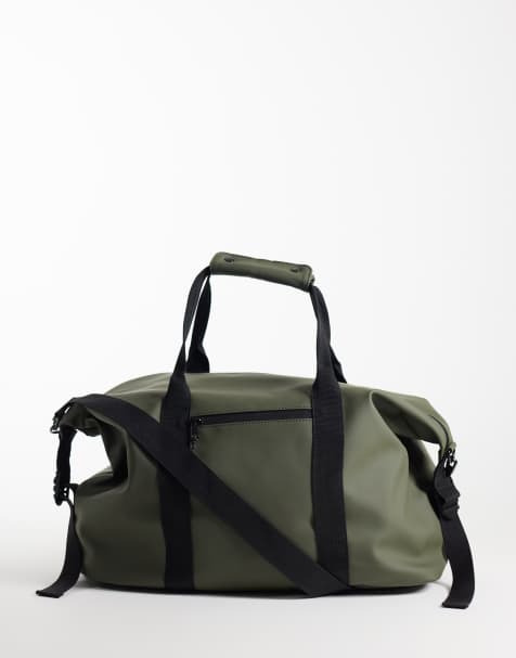 ASOS DESIGN sac de sport caoutchouté kaki - view 1