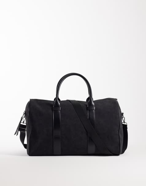 ASOS DESIGN - Sac fourre-tout imitation daim - Noir - view 1