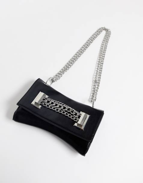 ASOS DESIGN - Sac incurvé style 90's bag avec chaîne