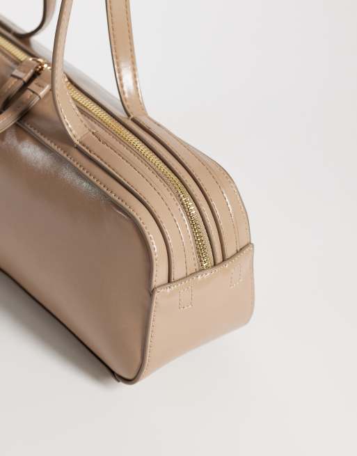 ASOS DESIGN - Sac porté épaule allongé - Champignon, 4 de 4