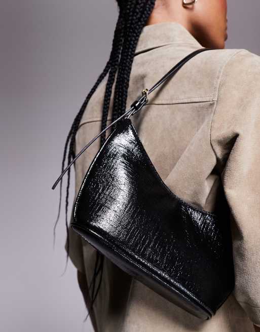 ASOS DESIGN - Sac porté épaule avec boule en résine sur l'anse - Noir, 4 de 4