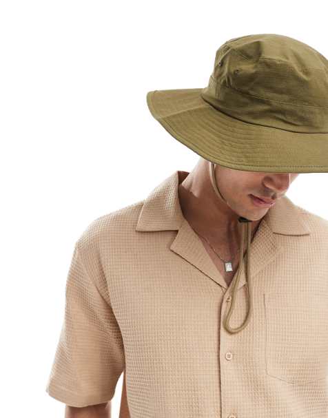 ASOS DESIGN – Safari-Hut in Khaki - view 1