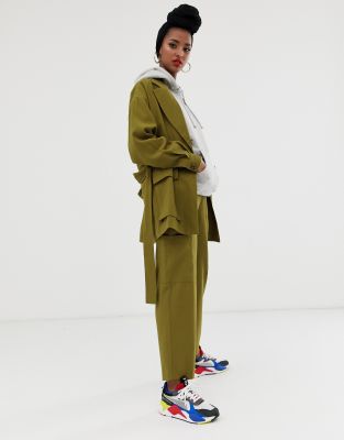 asos design safari suit blazer