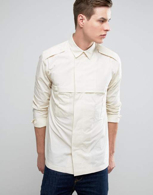 ASOS DESIGN - Safariskjorte i regular fit