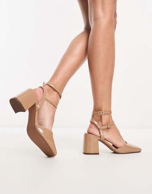 Nude clearance shoes asos