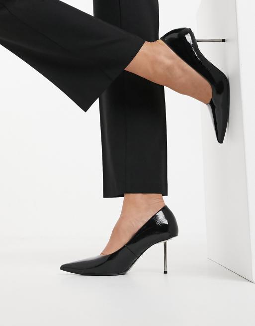 black court shoes asos