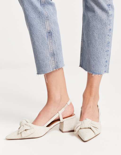 Asos store slingback heels