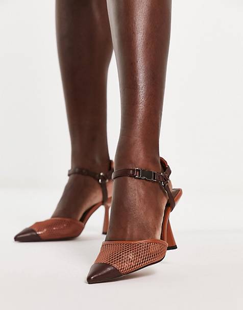 Dames Schoenen voor voor Platte schoenen voor Sandalen en teenslippers ASOS Zina Pantoffels Met Dichte Neus En cosy Vibes Slogan in het Naturel 
