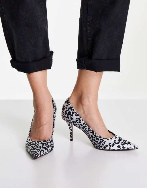 Escarpins shop leopard asos