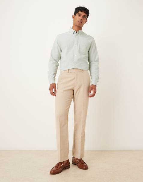 ASOS DESIGN - Salviegrøn Oxford-skjorte i regular fit - view 1