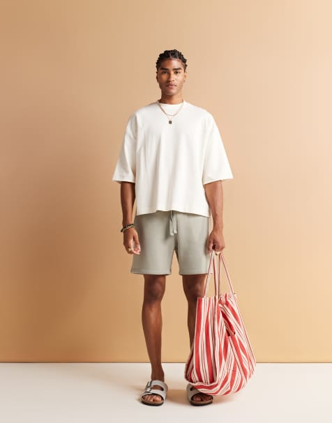 ASOS DESIGN - Salviegrønne korte shorts - view 1