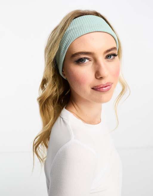 ASOS DESIGN - Salviegrønt hårbånd i jersey med ribbet design, 3 af 4