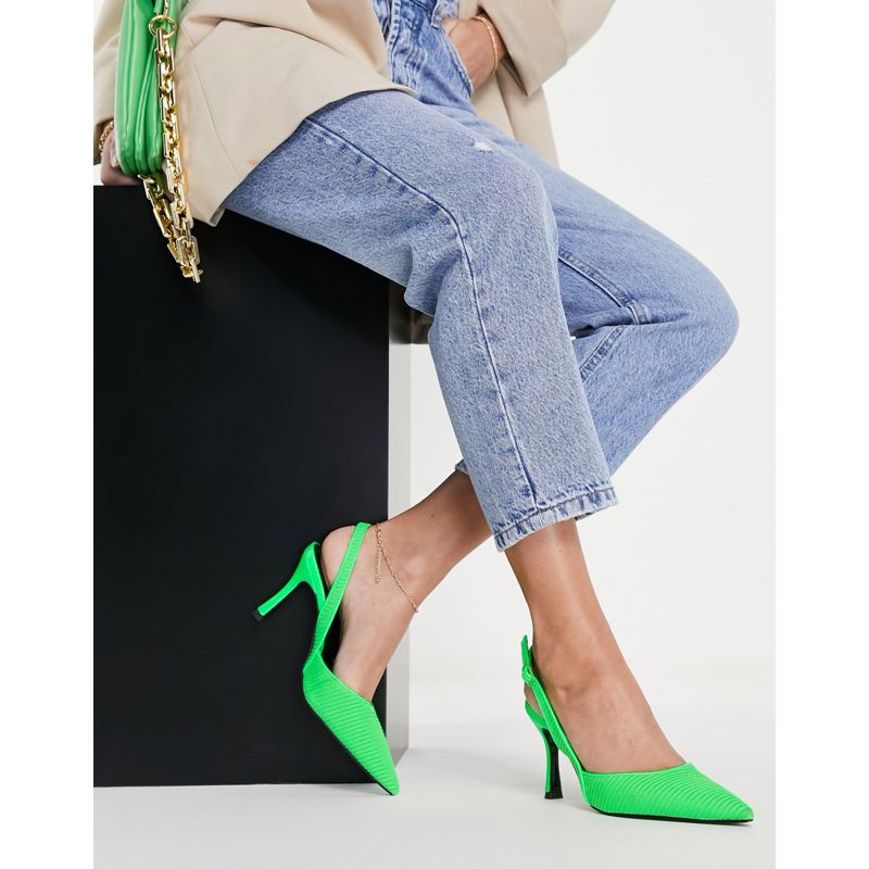 Scarpe Donna DESIGN - Samber - Scarpe con tacco a spillo e cinturino posteriore verdi