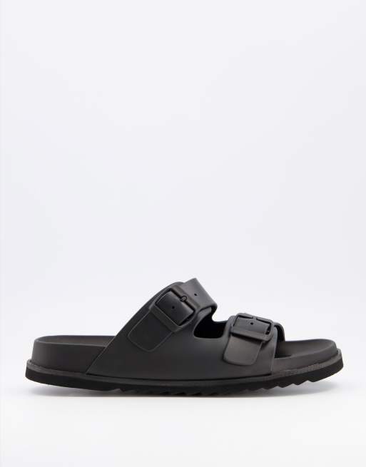 Rubber store footbed sandals