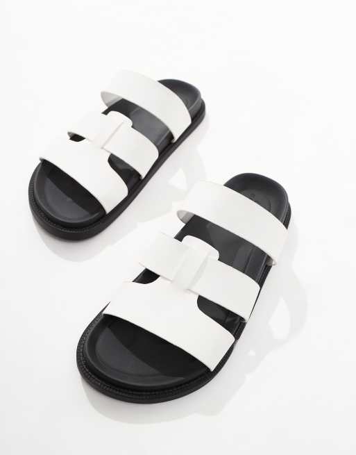 ASOS DESIGN Sandalen in WeiB ASOS