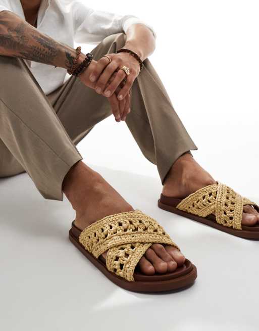 ASOS DESIGN - Sandales effet tressé à brides croisées, 2 de 4