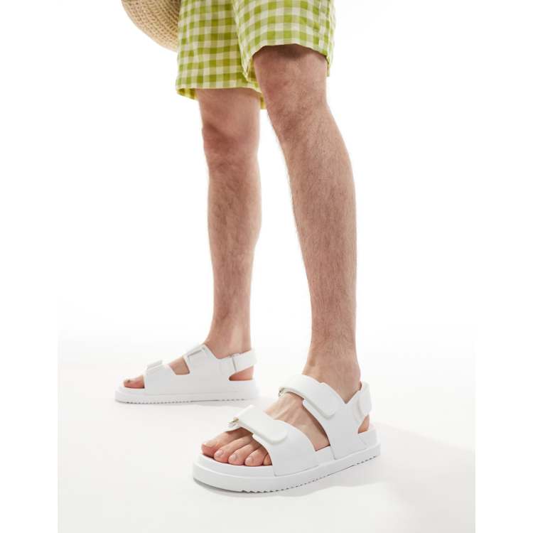 ASOS DESIGN Sandali bassi bianchi ASOS