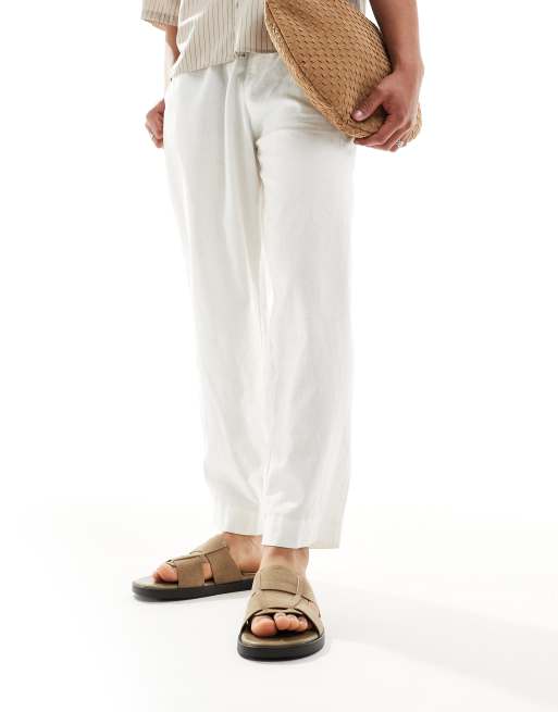 ASOS DESIGN - Sandali stile sliders beige, 2 di 4
