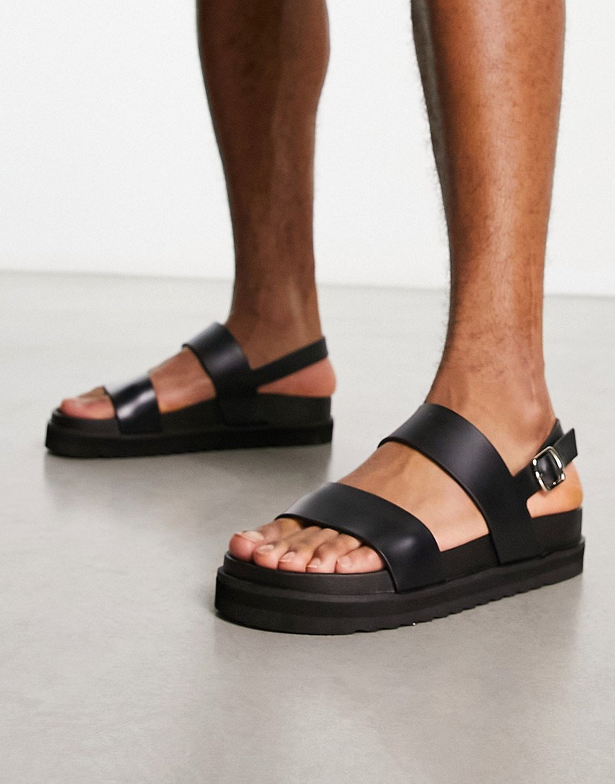 Asos Design Sandals In Black