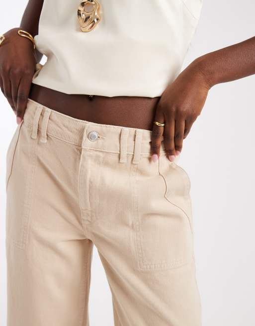 ASOS DESIGN - Sandfarvede cargo-capris, 5 af 5