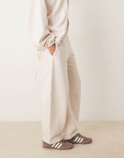 ASOS DESIGN - Sandfarvede joggingbukser barrel-ben - Del af sæt, 4 af 5