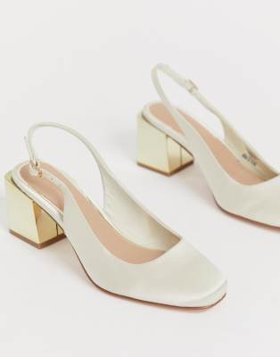 asos ivory heels