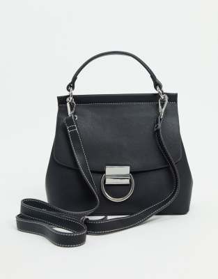 asos black handbags