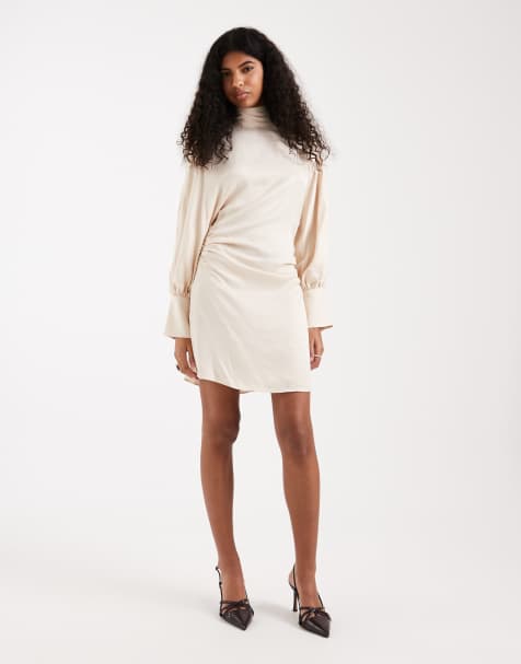 black mesh long sleeve dress Black Long Mesh Bell Sleeve Dress - Timeless with Open Back Black / 02