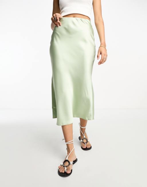 Asos bias hotsell cut midi skirt