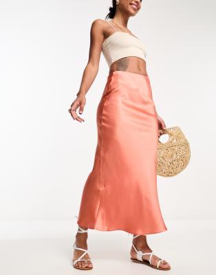 Apricot Sheen Skirt