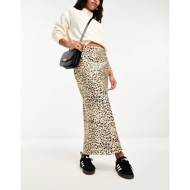 Cheetah midi skirt hoodie best sale