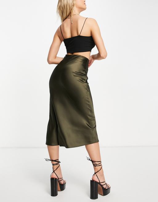 Silk hotsell skirt asos