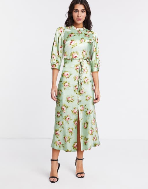 Midi tea best sale dress asos