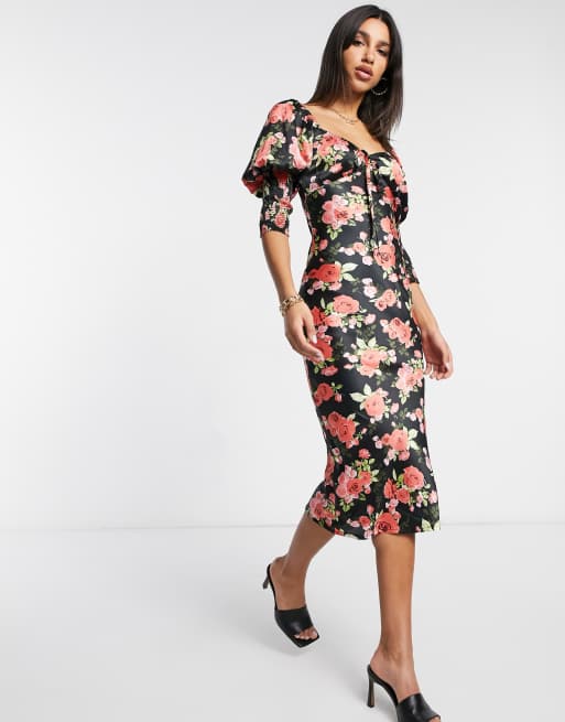 Asos tea hotsell dress midi