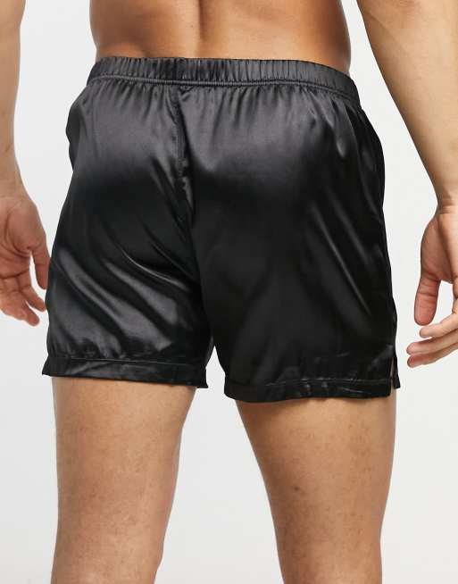 Boxer satin online homme