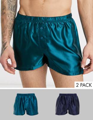satin boxers