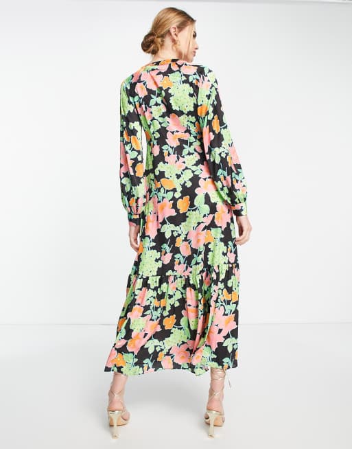 Asos button front dress sales
