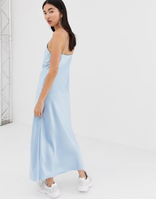 asos white slip dress