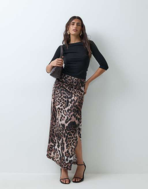 ASOS DESIGN high neck sleeveless co-ord top in leopard print, 3 of 3