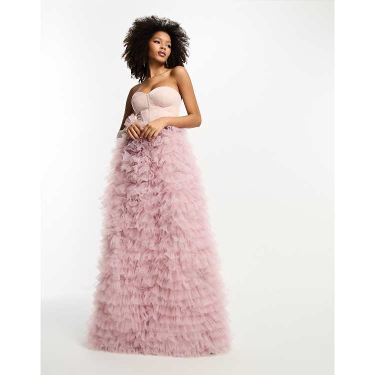 Asos dusty sales pink dress
